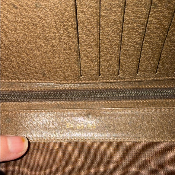 Gucci Beige and Brown GG Coated canvas and Leather Wallet - Picture 13 of 16